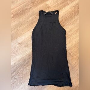 Yigal Azrouël 100% viscose black high neck racer back tank size XS/S